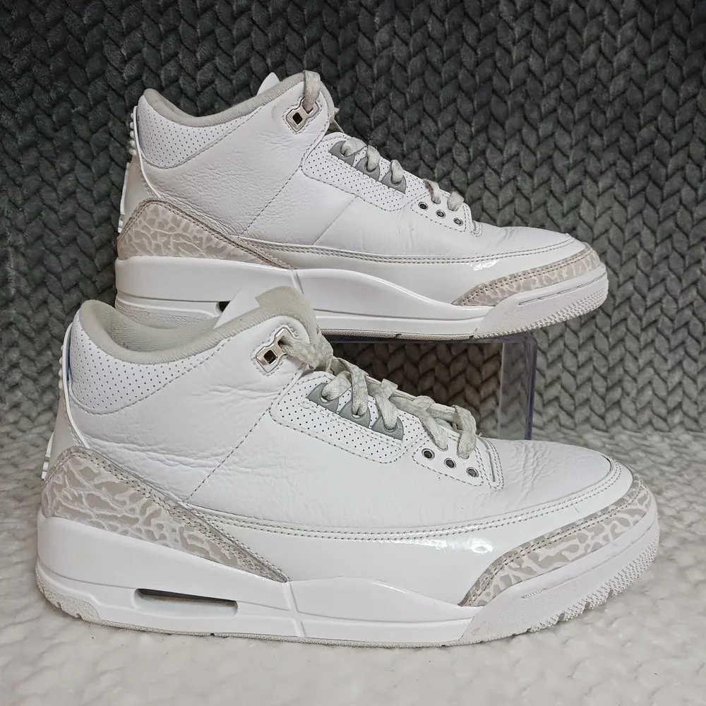 Air Jordan 3 Retro 2025 Pure Money Men's Sneakers Shoes Size 8.5